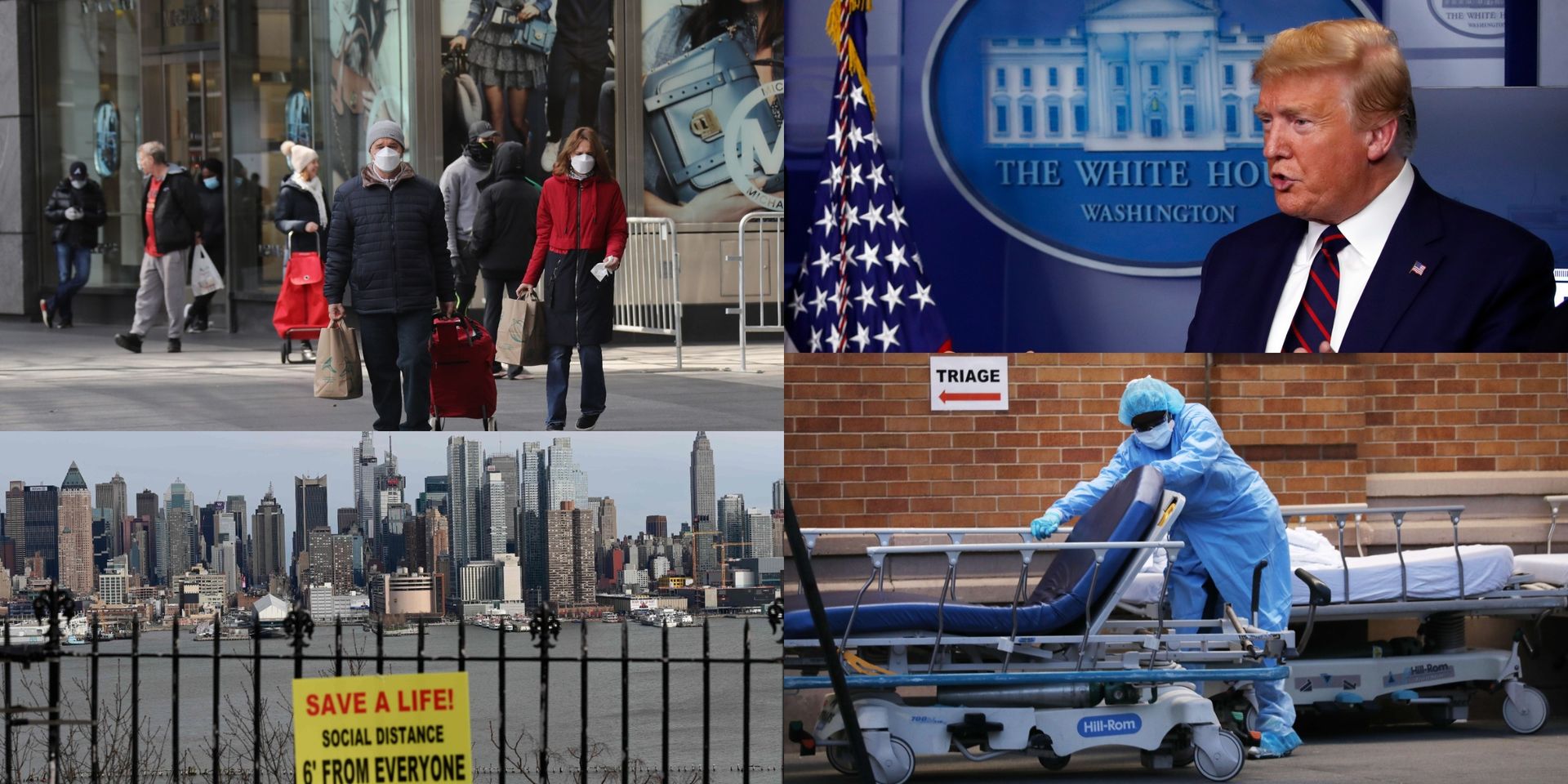 Coronavirus – Près de 1 500 décès en 24 h aux États-Unis, pire bilan quotidien dans un pays