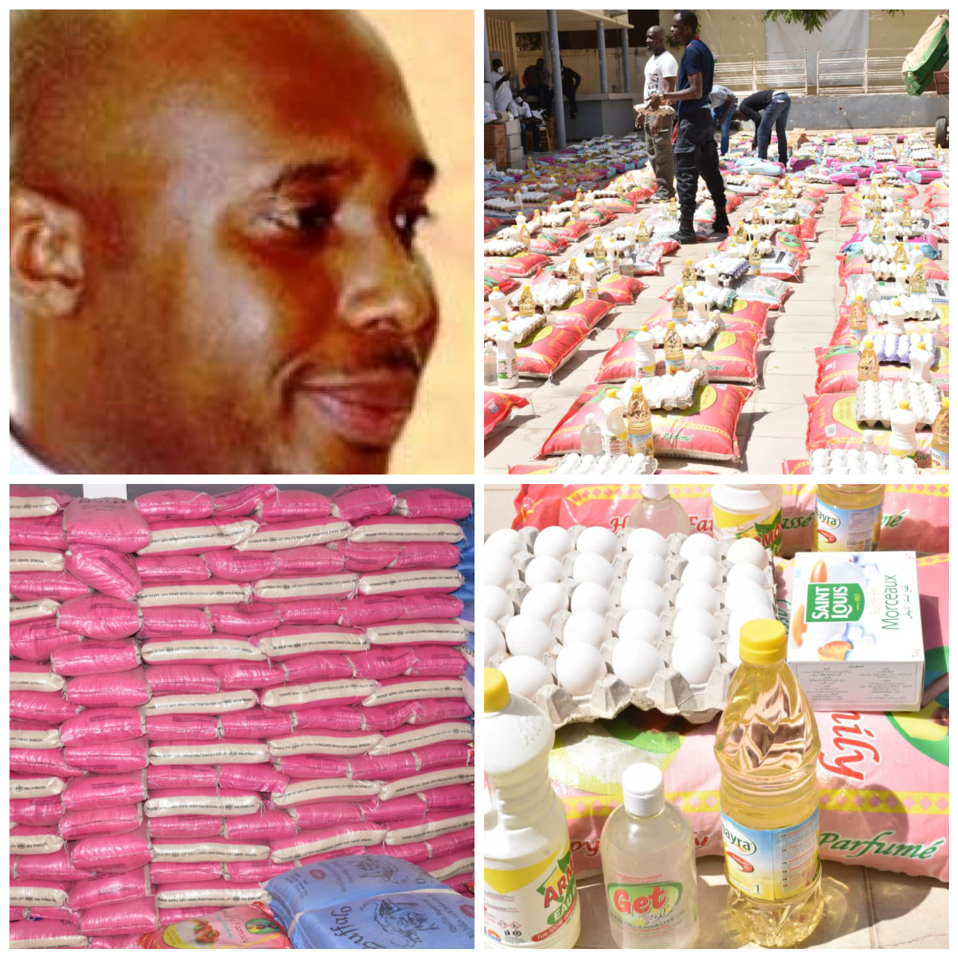 Lutte contre le Covid-19 : Barthélémy Dias distribue de l’aide alimentaire aux populations de sa commune