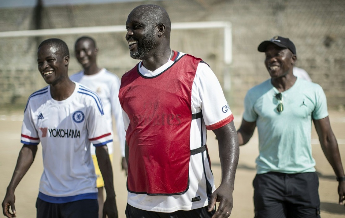 Sport et Covid-19 : Georges Weah « De nombreux clubs risquent s’effondre »