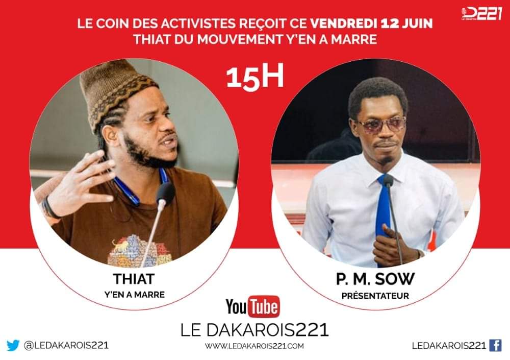 Intégralité de l’émission Coin des activistes avec Thiat de y en marre