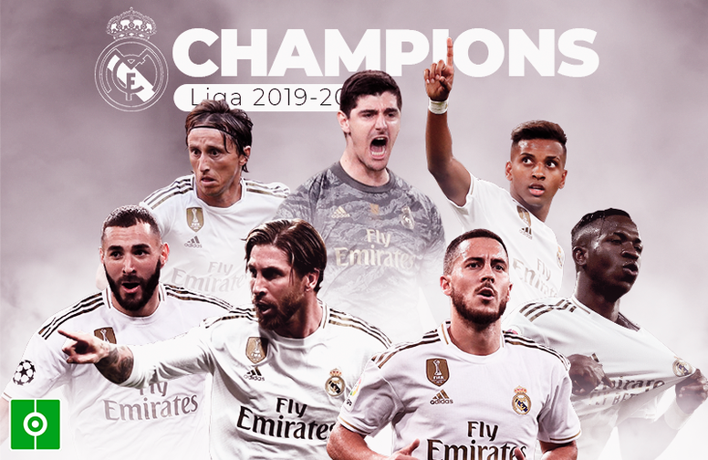 Le Real Madrid est champion d’Espagne 2019-2020