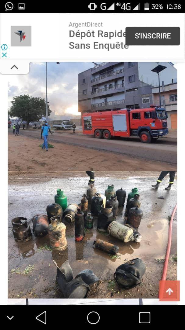 Cite sidak : Risque d’explosion d’un dépôt clandestin de gaz sur un terrain de 1000m2