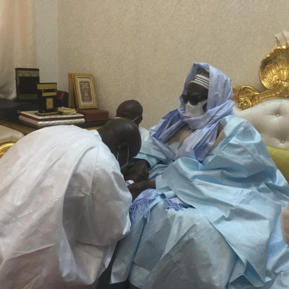 Magal Touba 2020: Le Président Idrissa SECK chez le Khalif des mourides