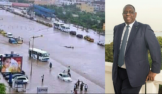Inondation : Le Sénégal sous les eaux Macky dans les aires