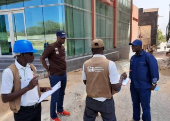 Opération de vérification des bâtiments en construction