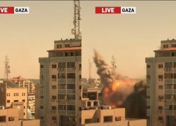 Bombardement sur l’immeuble de Al Jazeera et de l’agence américaine de presse à Gaza