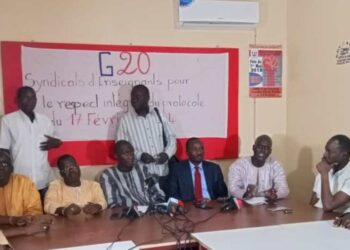 Le syndicat des enseignants “G20”, lance une grève de 24h