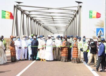 Tournée économique : inauguration des Ponts et axes routiers à kanel