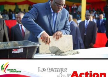 Macky Sall a inauguré la route Ourossogui-Bakel