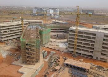 État d’avancement des travaux de la Maison des Nations Unies de Diamniadio !