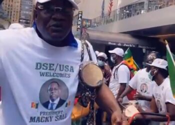 L’accueil des sénégalais de New York réservé au Président Macky Sall