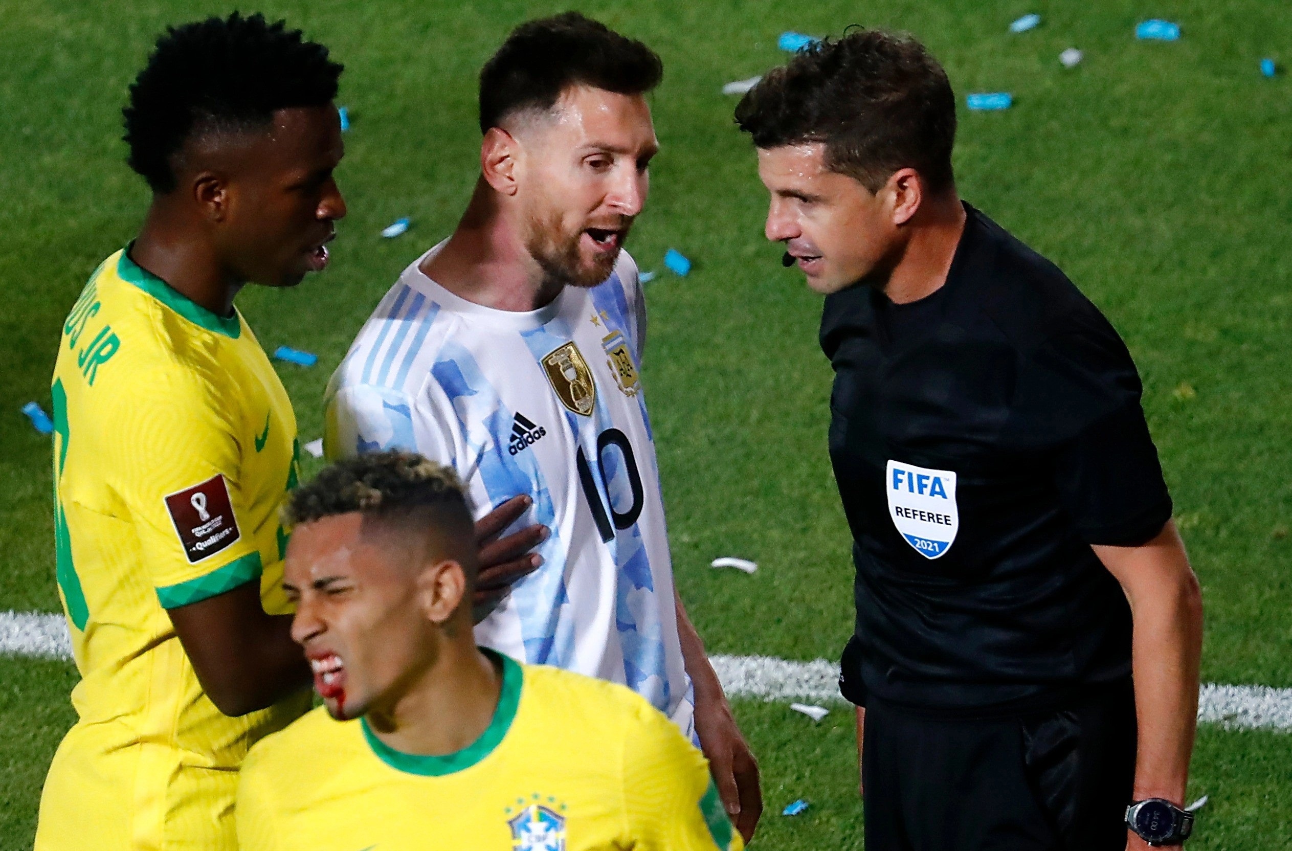 Eliminatoires Mondial 2022: l’arbitre d’Argentine – Brésil suspendu