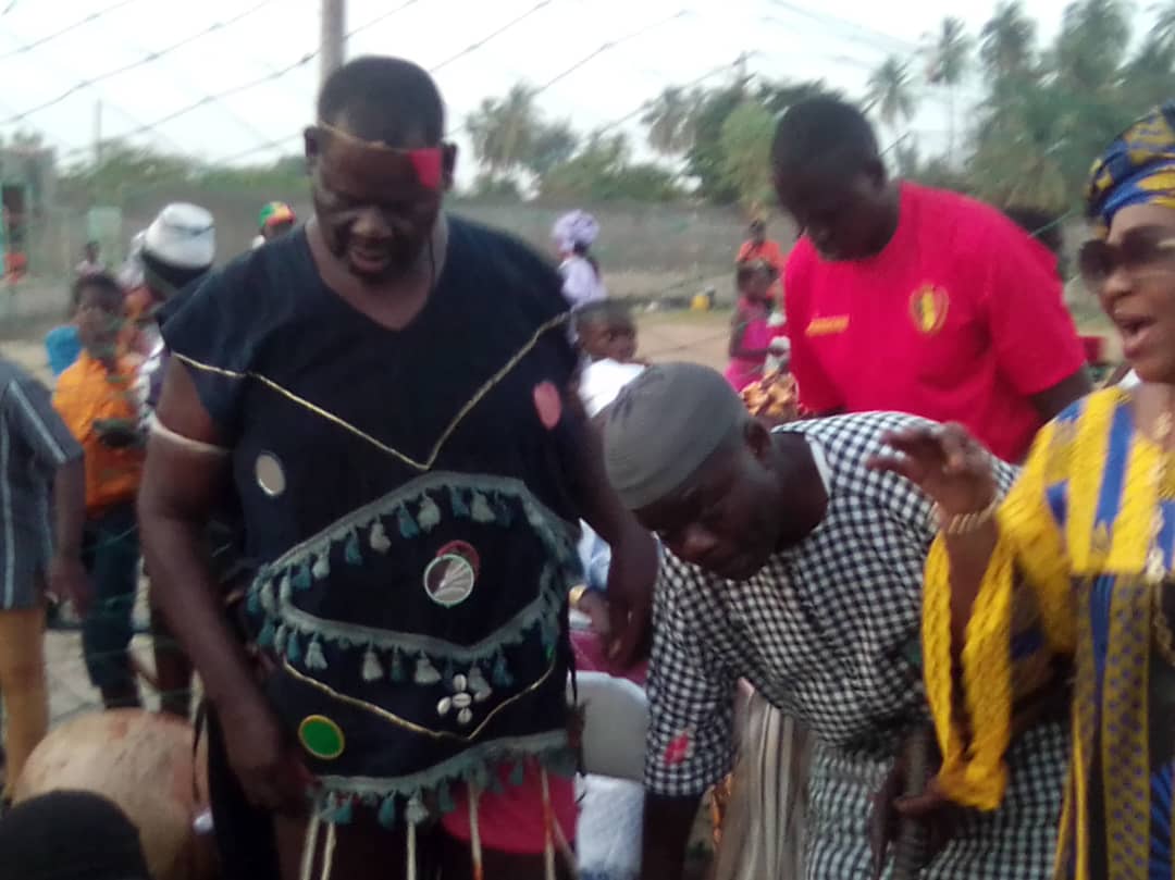 Manga II ancien “Roi de arènes” honoré par la communauté de Ndoffène.