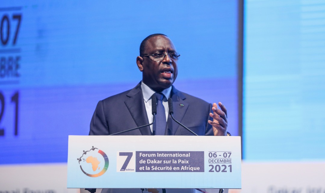 Cérémonie d’ouverture de la 7e édition du Forum de Dakar sur la paix et la sécurité en Afrique Discours de SEM le Président Macky Sall