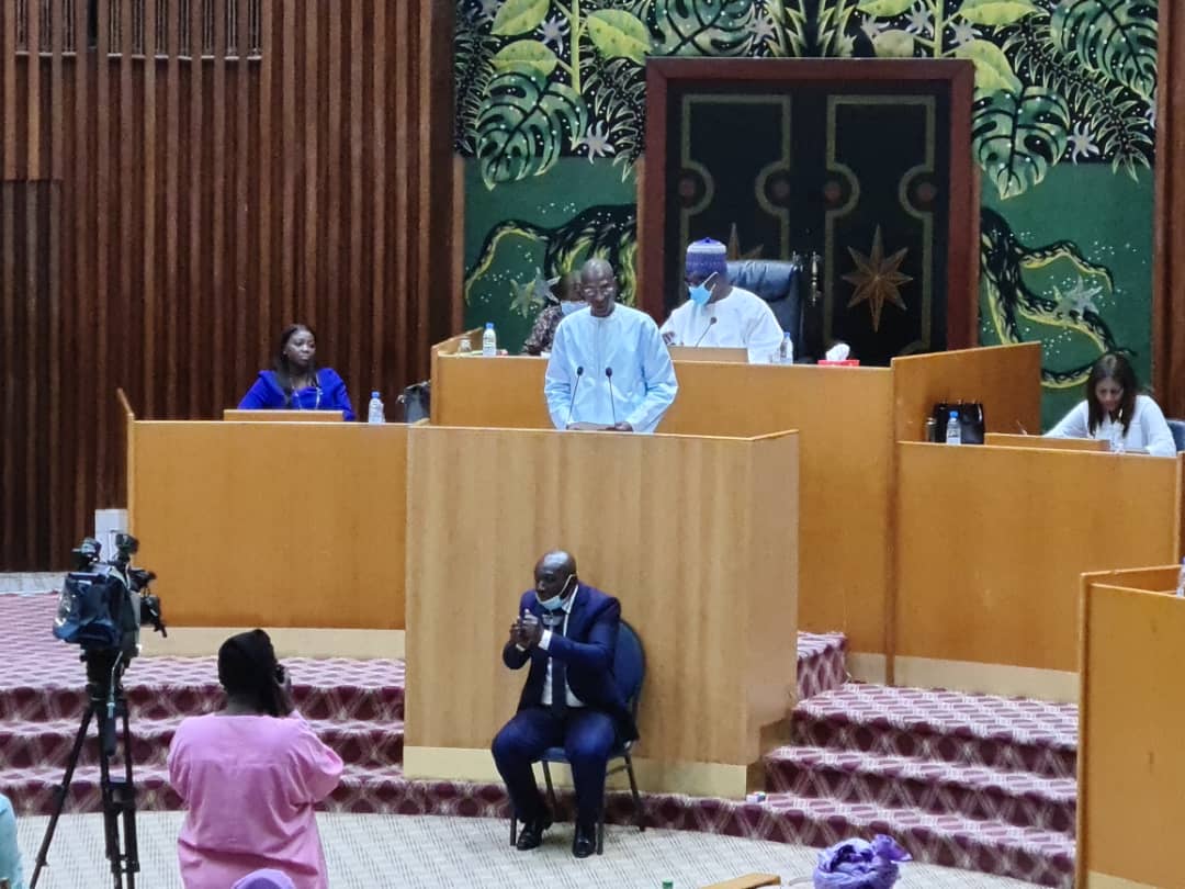 DISCOURS DU MINISTRE DES FINANCES ET DU BUDGET A L’OCCASION DE LA CLOTURE DE LA SESSION PLENIERE POUR L’ADOPTION DU PROJET DE LOI DES FINANCES 2022