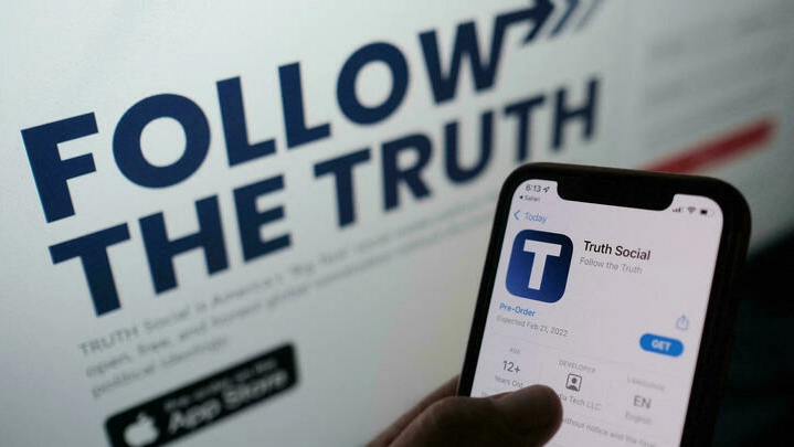 TRUMP LANCE UNE NOUVELLE APPLICATION, SOCIALE TRUTH