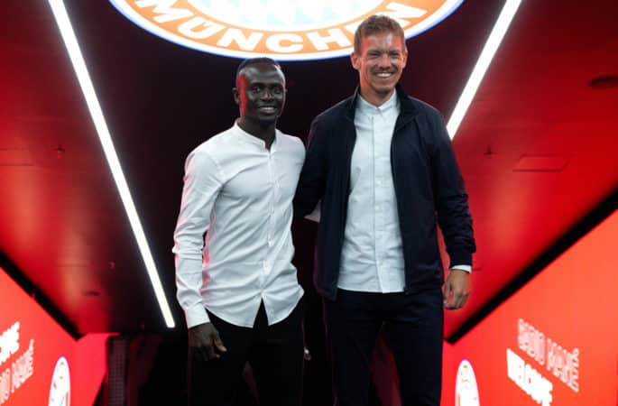 Julian Nagelsmann très admiratif de son nouveau joueur Sadio Mané