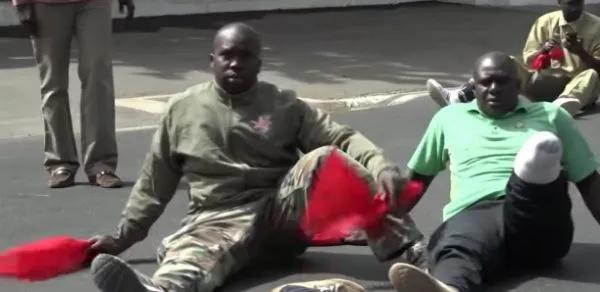 Participation à une manifestation non autorisé : Sursis pour les militaires invalides