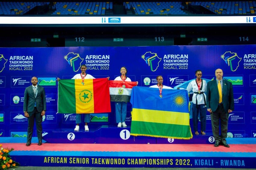 Taekwondo, Championnat d’Afrique à Rwanda, le Sénégal empoche déjà 5 médailles dont 2 en OR.