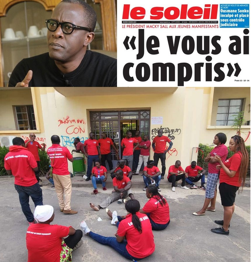 “Le journal le soleil se lèvera ce mercredi” dixit le collège des délégués