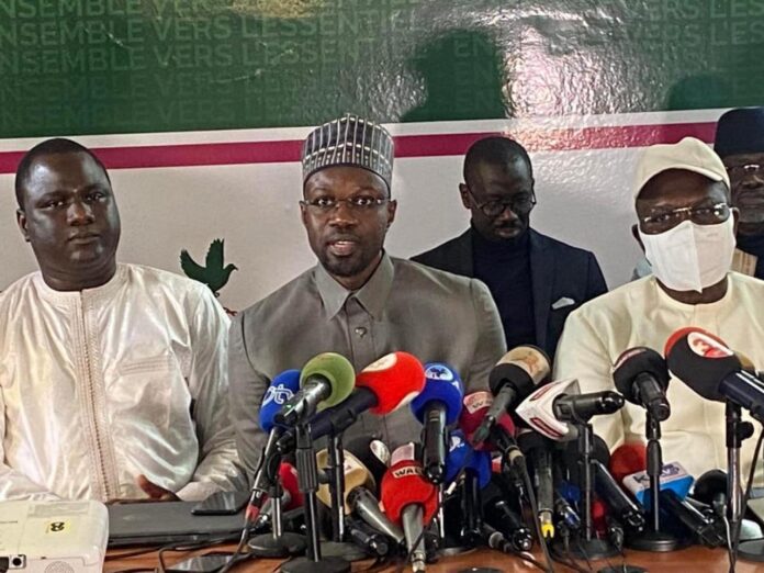 “BBY est une entreprise de fraude massive organisée par Macky Sall et son gouvernement” Ousmane Sonko