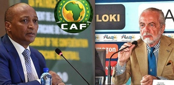 La CAF condamne les propos inacceptables du président du Napoli et exhorte à l’UEFA d’ouvrir une enquête disciplinaire