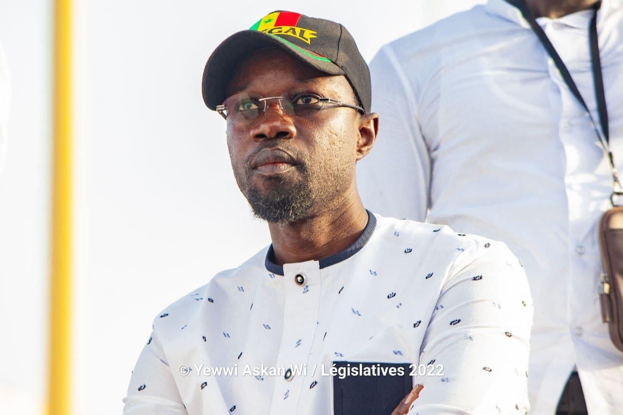Ousmane Sonko sort de son mutisme et tire sur la mouvance présidentielle  ” BBY sera bien minoritaire à l’Assemblée”