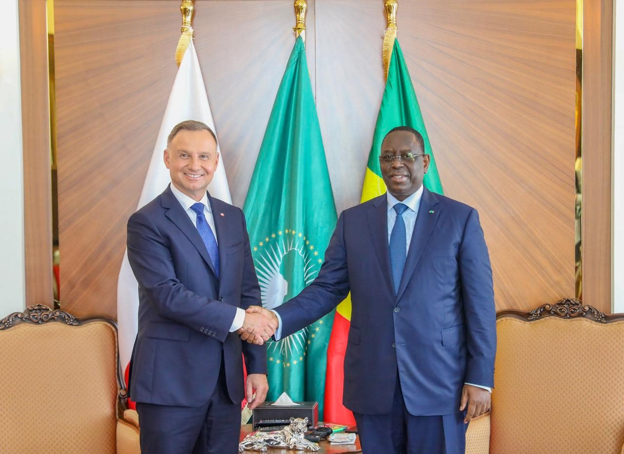 LE PRÉSIDENT POLONAIS ANDRZEJ DUDA EN VISITE À DAKAR !