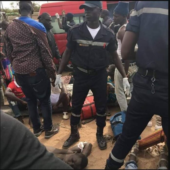 UNE FOURGONNETTE DE LA POLICE HOTE LA VIE  D’UN HOMME A ZIGUINCHOR