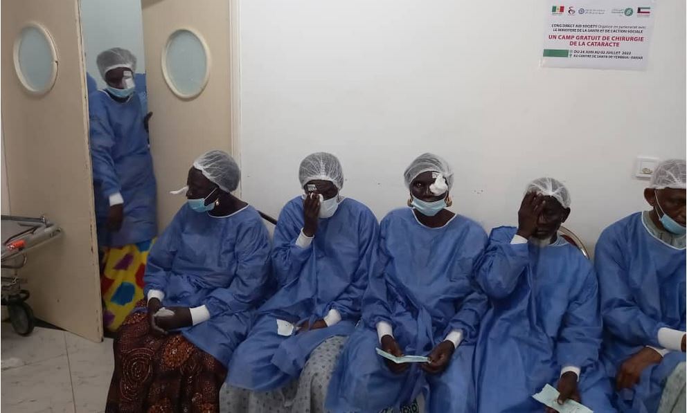 Un camp de Chirurgie de la cataracte offert à la population de Yeumbeul.