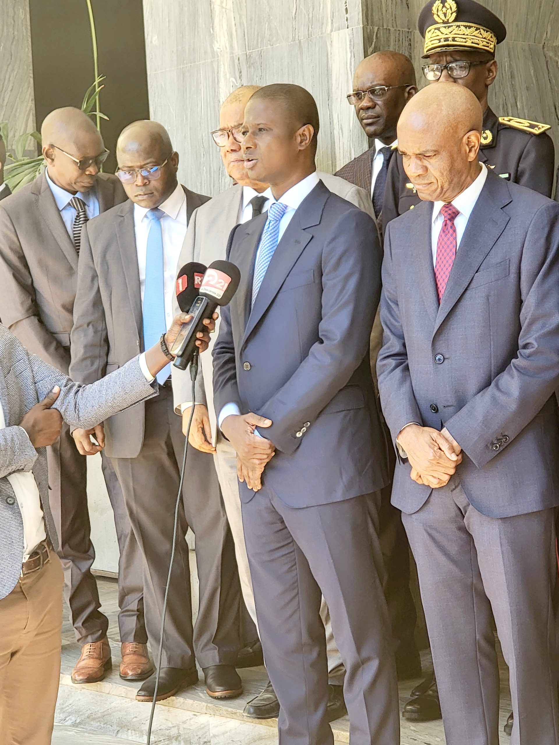 Visite du Ministre de la Sécurité et de la Protection Civile de la République de Guinée à Dakar.
