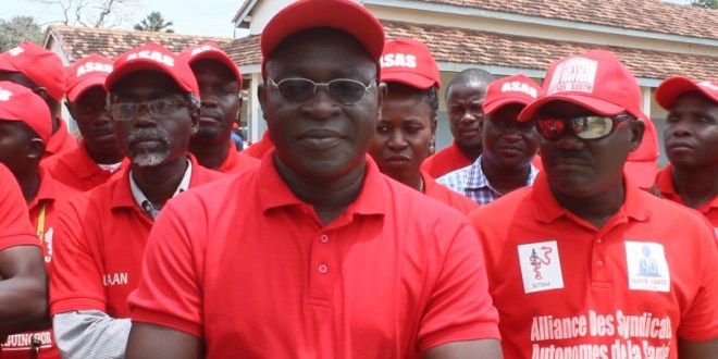 Santé, And Guesseum décrète 72 heures de grève.