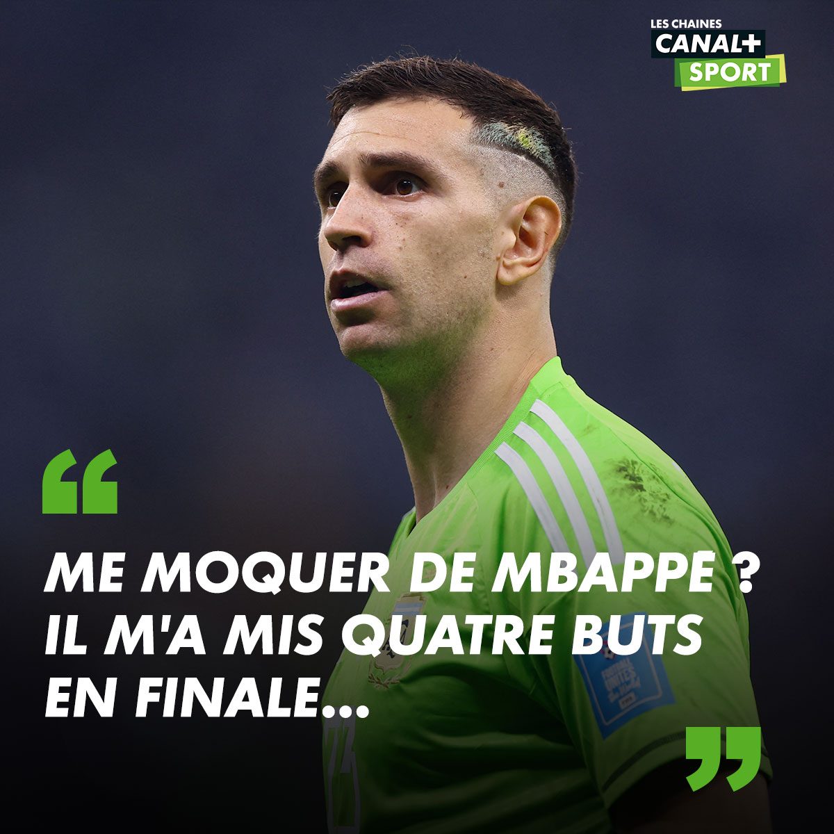 Emiliano Martinez : j’éprouve énormément de respect pour Mbappé 》.