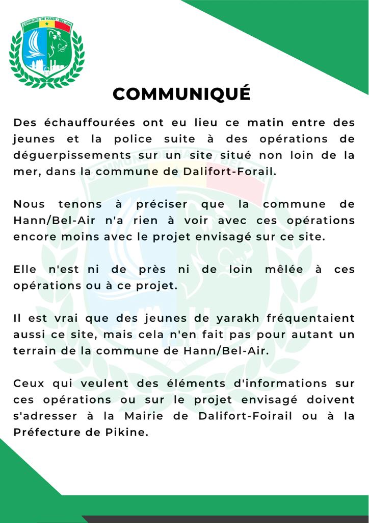 Yarakh : affare de 《 titre  foncier》 , la jeunesse son terrain.