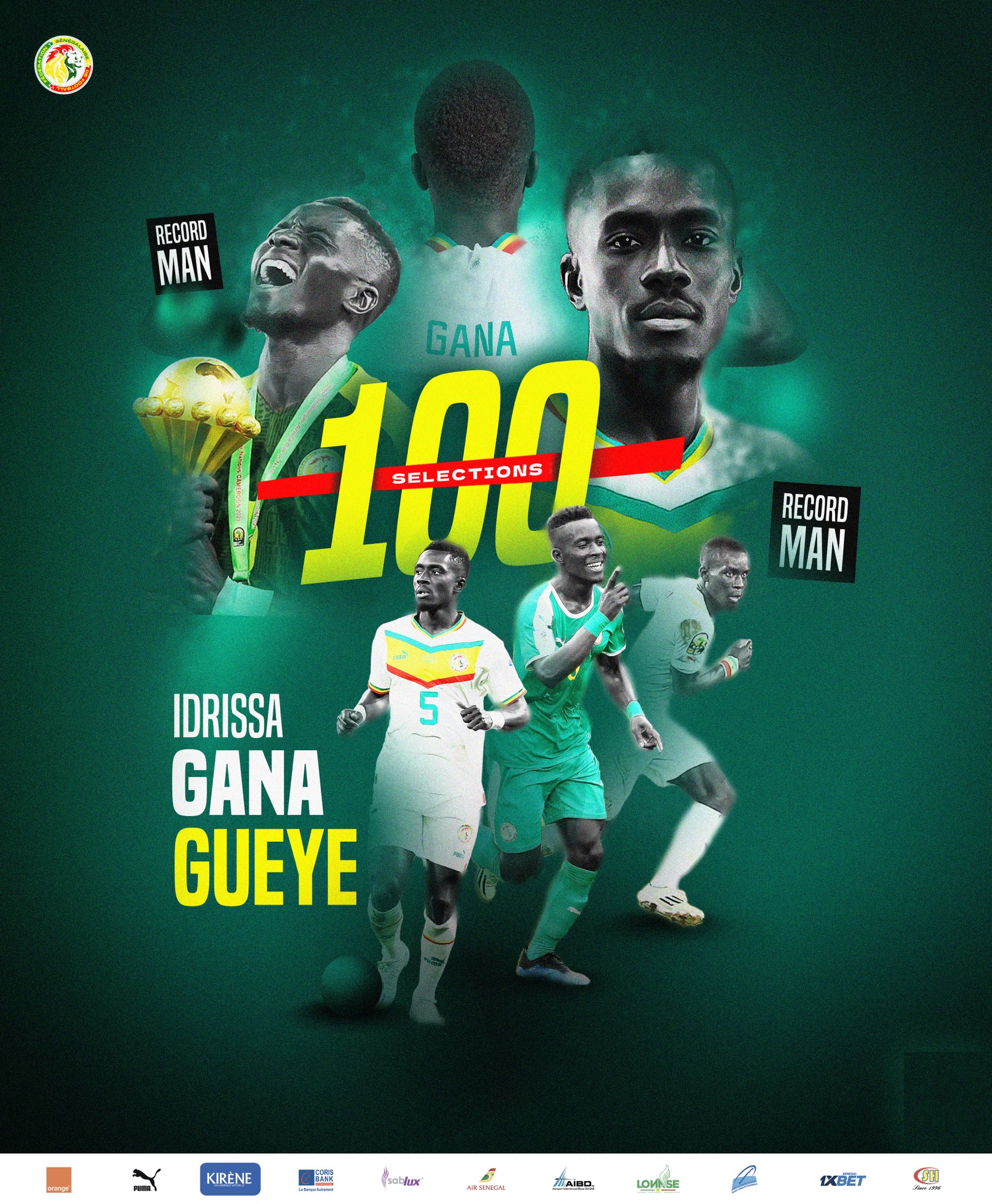 Idrissa Gueye marque la sélection !