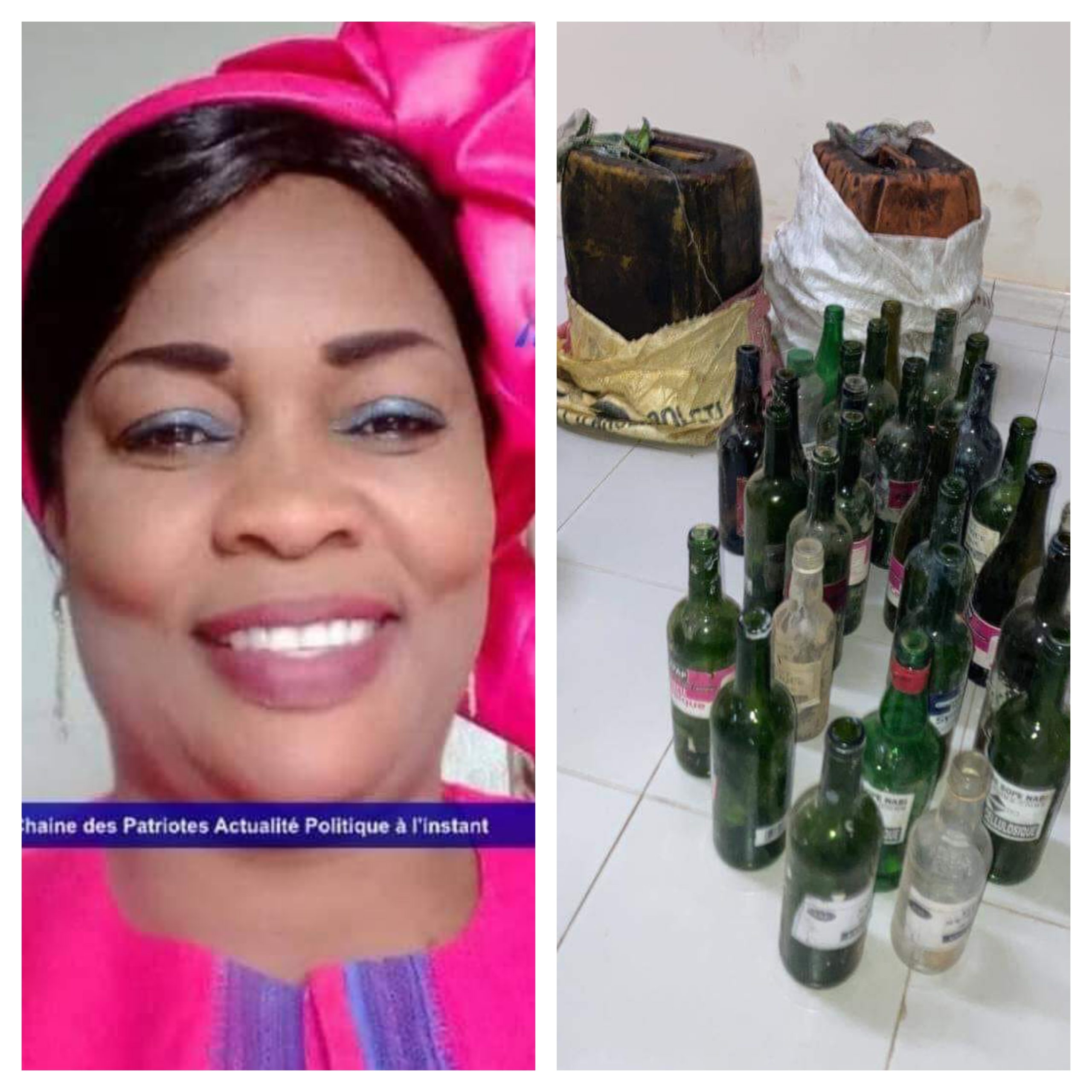 Enquête sur les cocktails Molotov saisis à Malika: la présumée financière Ndeye Awa Diop, arrêtée par la police