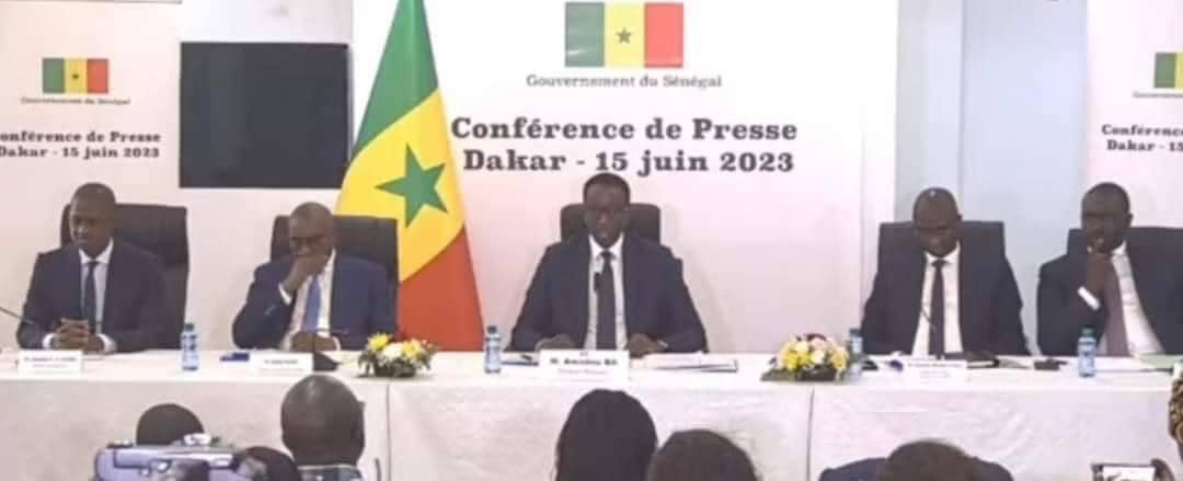 Situation du pays : Le gouvernement charge Ousmane SONKO et revient sur les événements de début juin(Vidéo)