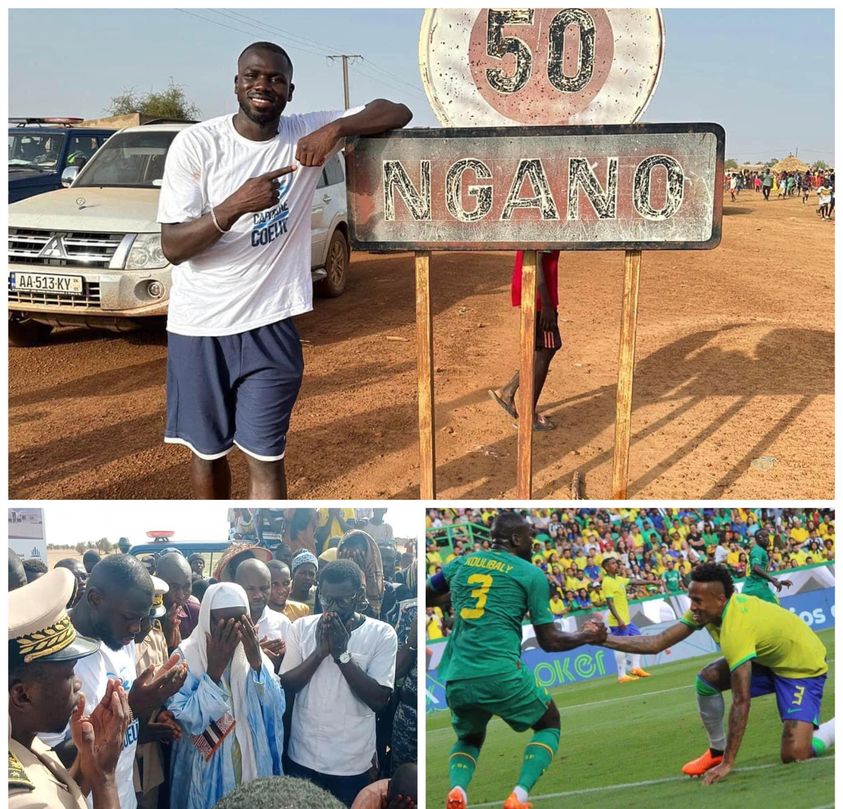 Construction d’un centre médical dans le village natal de ses parents : Kalidou Koulibaly va débloquer plus de 65 millions de FCFA