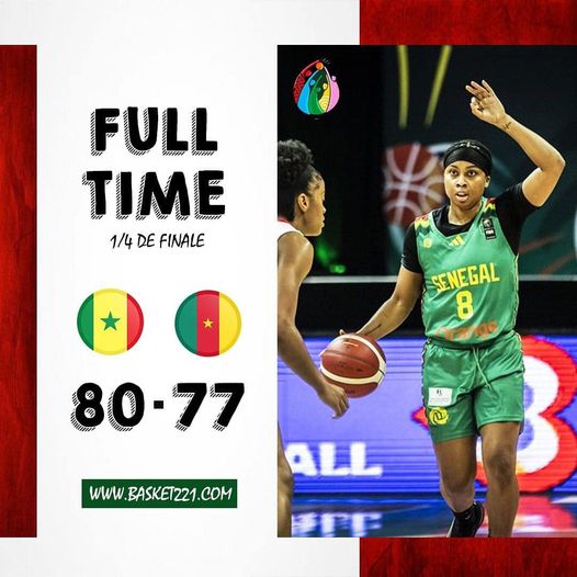 Afrobasket féminin 2023: Le Sénégal domine le Cameroun et se qualifie en demi-finales