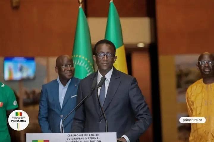 MESSAGE DE FELICITATIONS ET D’ENCOURAGEMENTS DE MONSIEUR AMADOU BA , PREMIER MINISTRE , MINISTRE DES SPORTS A L’EQUIPE NATIONALE DE BASKEL BALL FEMININ