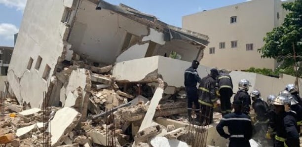 Effondrement d’un bâtiment à Mbao : Six personnes piégées, huit sorties des décombres