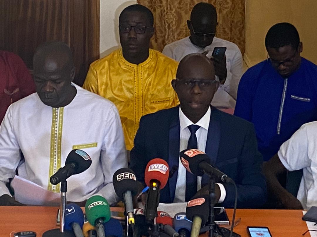 CONFÉRENCE DE PRESSE DE L’Alliance du Moyen Secondaire regroupant le SAEMSS et le CUSEMS