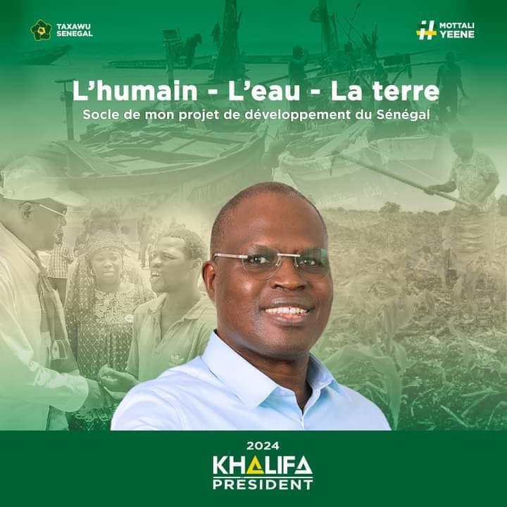 L’HUMAIN, L’EAU ET LA TERRE: Khalifa Ababacar Sall pour la vie et la prospérité