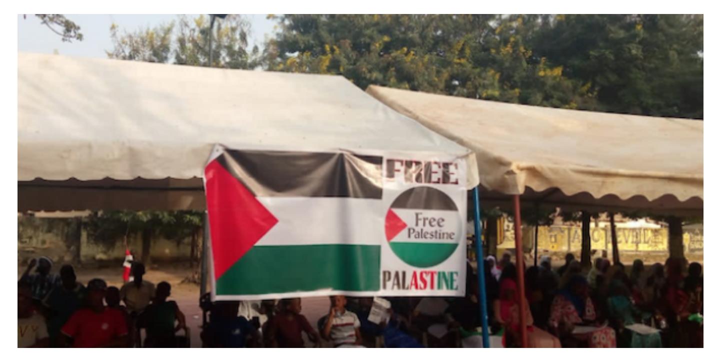 SOCIÉTÉ-Ziguinchor : Rassemblement pacifique de soutien au peuple palestinien