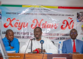 Guinguinéo: ” Xeyu Ndaw ñi” soulage 100 agents communautaires de santé.