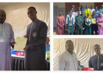 Société Nationale des Chemins de fer du Sénégal : les élèves chefs sécurité ferroviaire ont terminé leur formation. 