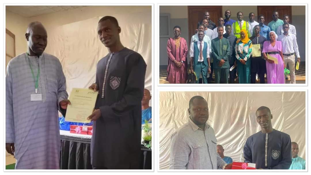 Société Nationale des Chemins de fer du Sénégal les élèves chefs