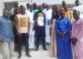 Présidentielle 2024: Abdourahmane Diouf candidat de la coalition Abdourahmane 2024 a déposé sa caution à la Cdc