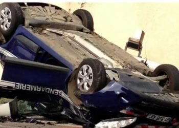 SOCIÉTÉ-Tambacounda : Un véhicule de la Gendarmerie se renverse et fait 8 blessés dont 4 graves