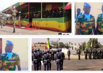 Kaolack : le drapeau national présenté aux élèves de la 43e promotion de l’ENSOA.